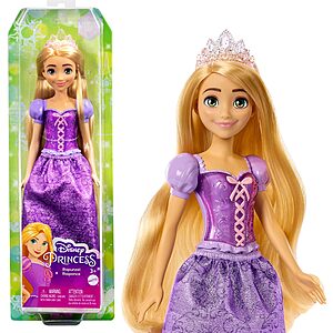 Mattel Disney Princess Dolls: Belle + Rapunzel + Jasmine 3 for $11.70