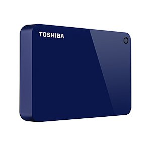 Toshiba Canvio Advance 4TB Portable External Hard Drive USB 3.0, Blue (HDTC940XL3CA) $78 + Free Shipping