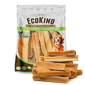 40% off amazon 1st S&S - EcoKind Yak Cheese Dog Chews | 3 lb - $35.15