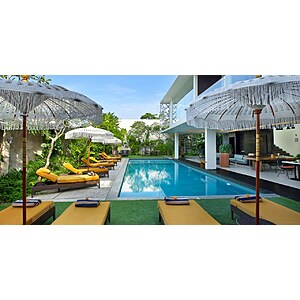 [Bali Indonesia] 5* Monolocale Resort Seminyak 7-Night Stay for 2 with Meals, Airport Transfer & More From $499