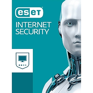 ESET Internet Security 5-Device 1-Year Subscription Android, Mac OS, Windows  - $41.99