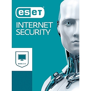 ESET Internet Security (3-Devices) (1-Year Subscription) Android, Mac OS, Windows - $35.99