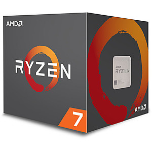 AMD Ryzen 7 2700X 3.7 GHz Eight-Core AM4 Processor $164.49 + Free S/H