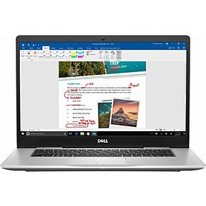 Laptop Sale: Dell Inspiron 2-in-1 15.6" Touchscreen Laptop: i5-8250U, 256GB SSD, 8GB RAM, Win 10 $579.99 w/ Best Buy EDU Code & More + Free Shipping