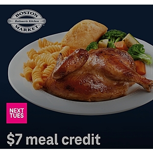 T-Mobile Customers via T-Mobile Tuesdays app 2/28/23: $7 Boston Market credit, 40% off PUMA.com or 30% off outlet in-store, 10 cent Shell gas discount, and more