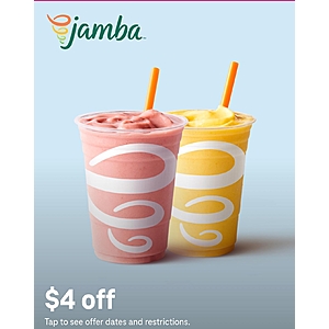 T-Mobile Tuesdays app users 6/6/23: $4 off Jamba, $25 dining, free custom ink card, advantage credit, 30% off Manscaped, and 10 cent Shell gas discount