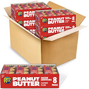 Ritz Peanut Butter Cracker Sandwiches 48 Pack of 6 Per Pack $12.96 After $2.00 coupon or less with S&S
