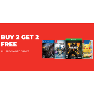 GameStop Winter Sale: Pre-Owned Games (PS4, Xbox One, Nintendo Switch, & More) B2G2 Free + Free S&H on $35+