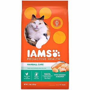 Amazon: $10 Off $40 on Pet Supplies: 7-lb IAMS Proactive Health Adult Dry Cat Food 3 for $28.30 w/ S&S & More + Free S&H