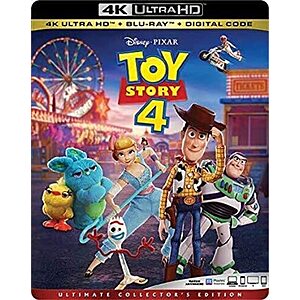 Toy Story 4 Movie (4K UHD)  $8.73 + Free Shipping w/ Prime or on $25+