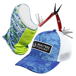 3-Piece Field Supply Hat, Multi-Plier & Buff Fishing Combo Kit $15 + Free Shipping