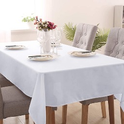 Deconovo Faux Linen Spillproof Tablecloth (5 colors) $6.04 to $9.89 + Free Shipping w/ Prime or $25+
