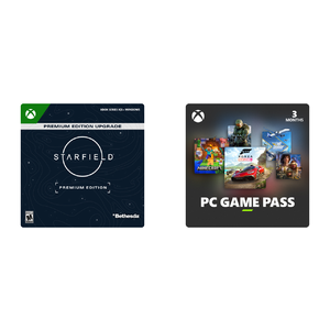 Starfield Bundle(Xbox or PC): Starfield + God of War $88.88, Premium Edition Upgrade + PC Game Pass 3 Month $54.99 & More + Free Shipping