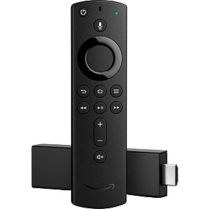 Bestbuy Amazon - Fire TV Stick 4K with all-new Alexa Voice Remote, Streaming Media Playe $25
