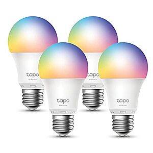 TP-Link TAPO Color Changing Bulbs (4-pack) - $16.99 w/ coupon code