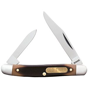 Schrade Old Timer Knife (Hunting, Outdoor, Camping) $5 Amazon