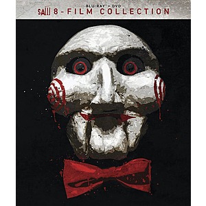 Saw: 8-Film Collection (Blu-Ray + DVD) $7.64 + Free Shipping