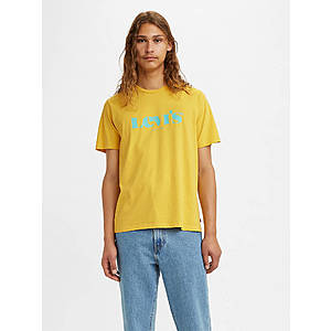 Levi's Extra 50% Sale: Women's 711 Camo Print Jeans $15.50, Men's Graphic T-Shirt $3.50 + Free Shipping