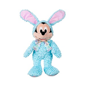 19" Mickey or Minnie Mouse Easter Bunny Plush $8 & More + Free Shipping