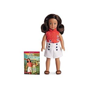 American Girl 6.5" Nanea Mini Doll w/ Mini Abridged Version of Book "Growing Up With Aloha" $14.03 + Free Store Pick-Up or FS w/ Amazon Prime