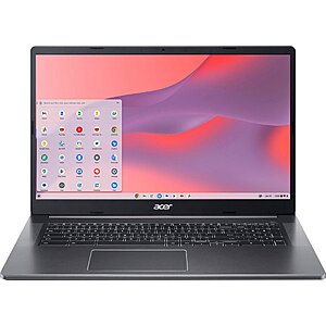 Acer Chromebook 317 17.3 FHD IPS Touch Display N6000 8GB 64GB WiFi6 $299