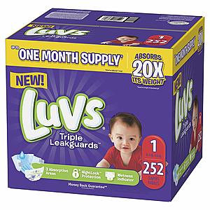 Luvs Size 1 diapers $19.93