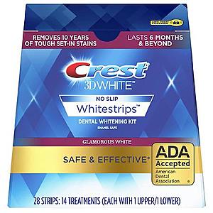 Crest 3D Whitestrips Glamorous White Teeth Whitening Kit (3 for $60.59 before tax + free shipping)
