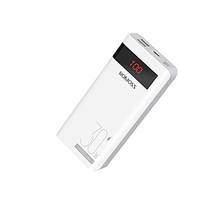 20000mAh ROMOSS Sense6PS USB-C Power Bank 30W PD & QC 3.0 Super Fast Charging $23.99 + Free Shipping