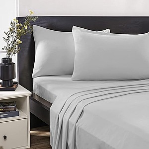 4-Pieces Deconovo 16" Deep Pocket Sheet Sets (1 Fitted Sheet, 1 Flat Sheet, 2 Pillowcases) $10.40-$16.31 + Free Shipping w/ Prime