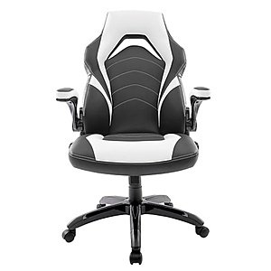 DEAL IS BACK!!! Staples Gaming Chair, Black and White (55172) $74.99