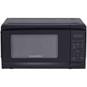 Proctor Silex Microwave Ovens: 1.1 cu. ft. 1000W  $50, 0.7 cu. ft. 700W $35 & More + Free Store Pickup