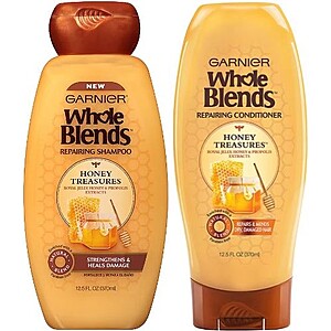 12.5-fl-oz Garnier Whole Blends Shampoos & Conditioners 2 for $2 + Free Store Pickup $10+ @ Walgreens