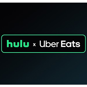 Eligible Hulu Members: Free 6-months of Uber Eats Pass