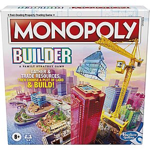 Board Games: Mouse Trap $8.80, Monopoly Junior $7.65, Monopoly Builder $10 & More