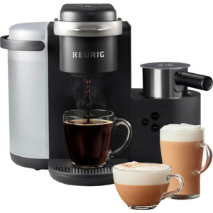 Keurig K-Cafe Single Serve K-Cup Coffee Maker (Dark Charcoal) $99.99