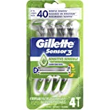 Amazon Pantry: 4-Ct Gillette Sensor3 Sensitive Men's Disposable Razors $1.97, 4-Ct Gillette Sensor3 Men's Disposable Razors $1.97 & More