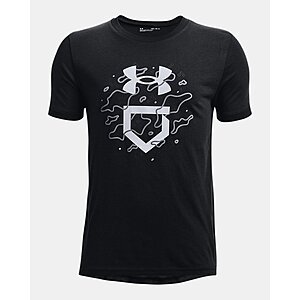 Under Armour: Boys' UA Velocity Shorts $7.70, Boys' UA Baseball Icon T-Shirt $7 & More + Free S&H