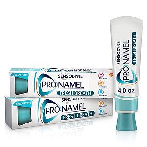 2-Pack 4-Oz Sensodyne Pronamel Fresh Breath Toothpaste $7.75 & More w/ S&S
