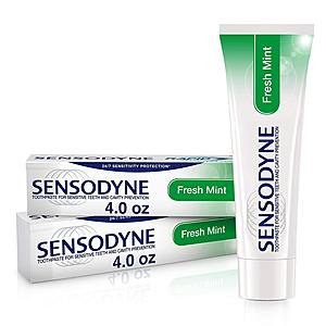 2-Pack 4-Oz Sensodyne Fresh Mint Toothpaste $7.20 & More w/ Subscribe & Save