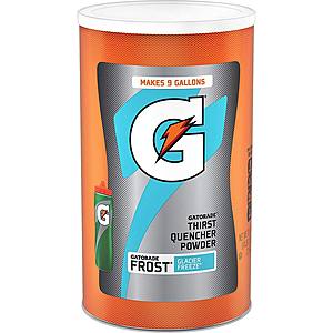 76.5-Oz Gatorade Thirst Quencher Powder (Frost Glacier Freeze) $7.48 w/ S&S + Free Shipping w/ Prime or on $25+