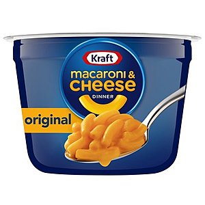 10-Pack 2.05-Oz Kraft Easy Mac & Cheese Microwavable Cups (Original) $5.25 w/ S&S + Free Shipping w/ Prime or on $25+