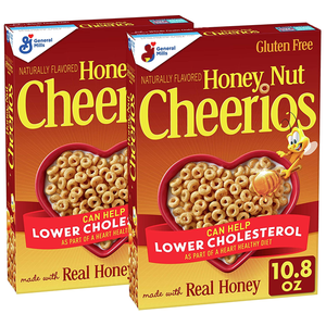 General Mills Cereals: 10.8-Oz Honey Nut Cheerios & More 2 for $2.76 + Free Store Pickup at Walgreens