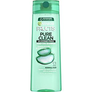 12.5-Oz Garnier Fructis Pure Clean Silicone-Free Shampoo $1.68 w/ S&S + Free S&H w/ Prime or $25+