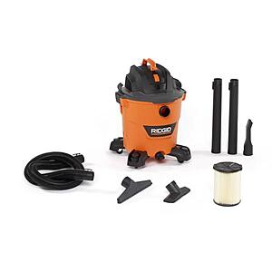 Home Depot: RIDGID 12 gal 5.0-Peak HP NXT Wet/Dry Shop Vacuum with Filter, Hose and Accessories $74.97