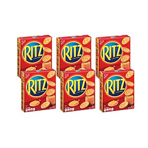 6-Pack of 10.3-Oz Ritz Original Crackers $5.40 w/ Subscribe & Save