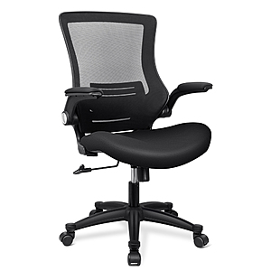 Funria Ergonomic Mesh Office Chair, Black $74.99 + Free Shipping