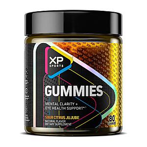XP Sports Gummies | Enhanced Mental Clarity and Stress Tolerance + Eye Health Support $9.95 - 50% OFF -  Free Shipping w/ Prime or on $25+