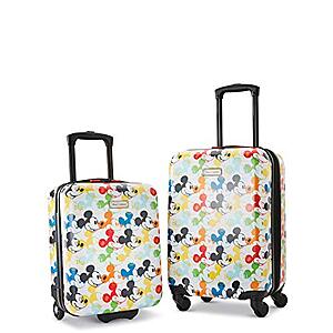 2-Piece American Tourister Disney Mickey Mouse Hardside Spinner Luggage Set (18" & 21"; multicolor) $100 + Free Shipping