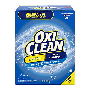 7.22-Lb OxiClean Versatile Stain Remover Powder $9.79 & More w/ S&S + Free Shipping w/ Prime or on $35+