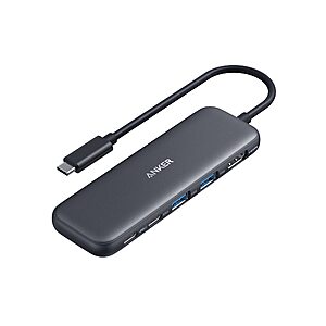 Amazon Lightning Deal: Anker 332 5-in1 USB-C Hub (4K HDMI, USB-C, 2x USB-A, 100W PD) $16 + Free Shipping w/ Prime or on $35+